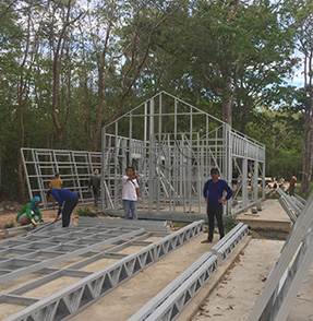DWL house project-5 Sets Light gauge steel house in Philippines start building插图9