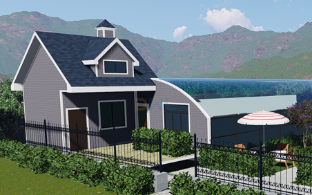 Light steel frame house DWL